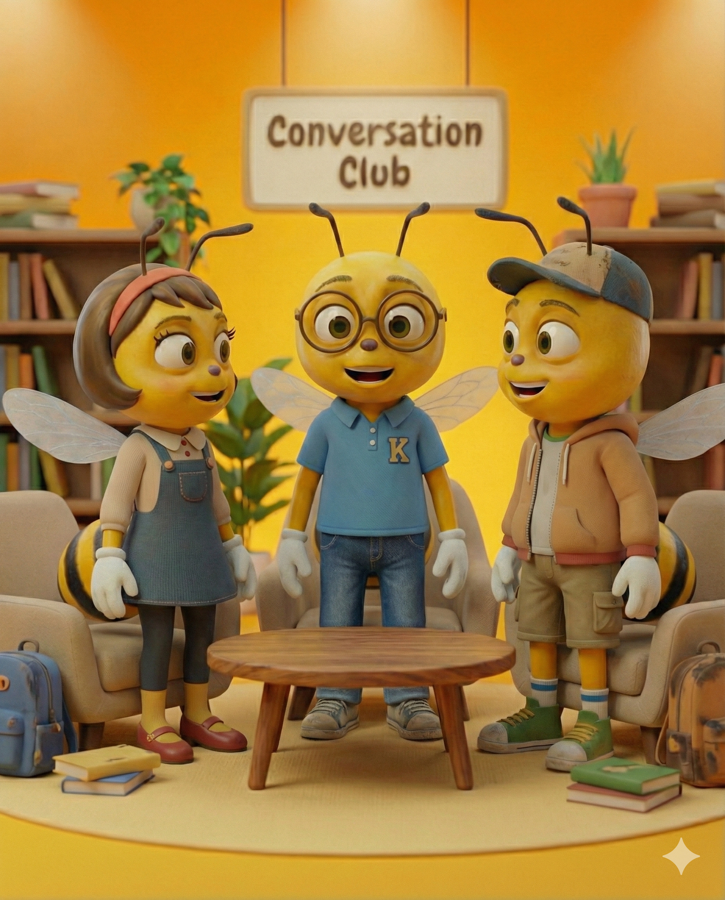 English Conversation Club | Grados: 4th - 6th | LUNES Y MIÉRCOLES | 3:00pm - 4:00pm