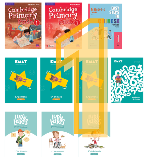 Libros y materiales: 1st grade