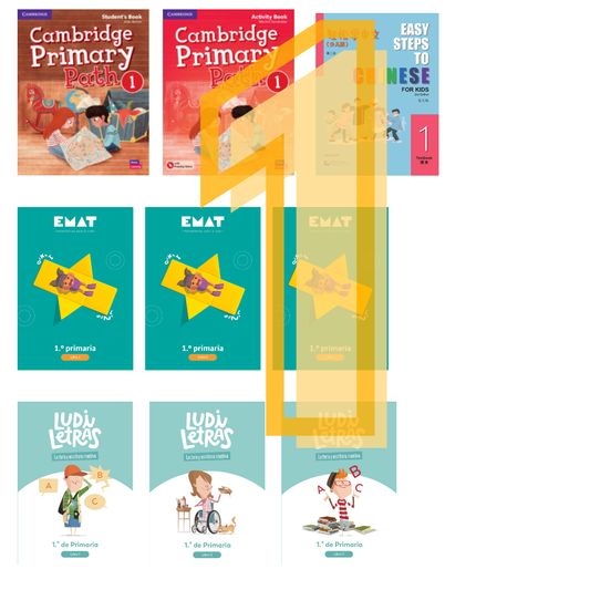 Libros y materiales: 1st grade