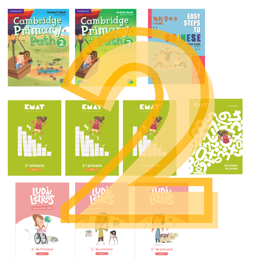 Libros y materiales: 2nd grade