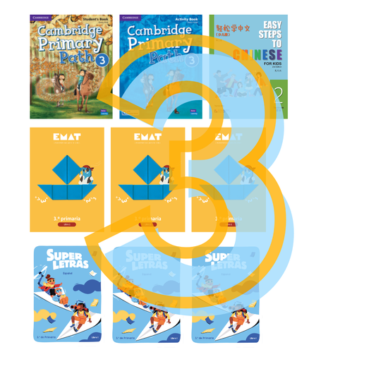 Libros y materiales: 3rd grade