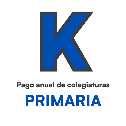 Pago anual con bono de libros y uniformes | Ciclo 2025-2026 | Primaria